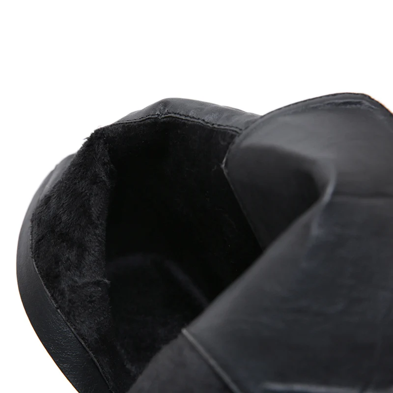 2019 Роскошные женские туфли на высоком каблуке 16 7 платформа фетиш кожаные ботинки