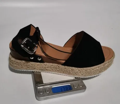 

2021 Fashion Sandals Women Summer Sandals Buckle Strap Wedges Leopard Retro Peep Toe Sandals Comfortable And Soft Sandals