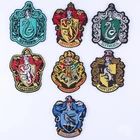 Нашивки с вышивкой сделай сам с утюгом на волшебной академии для альтернативной одежды, футболки, волшебный школьный Змеиный аниме, нашивка, значок на одежду