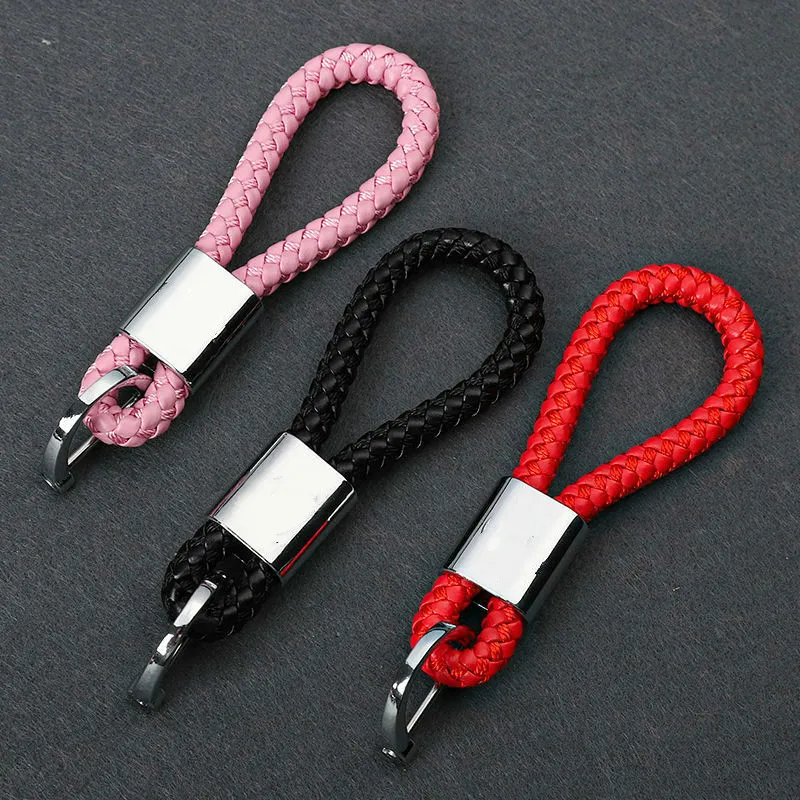 1 Piece Hand Woven Car Logo Keychain Keyring For Ford Auto Accessories Key Chain Ring Rope Holder Man Gift Red Pink 5 Colors | Украшения и
