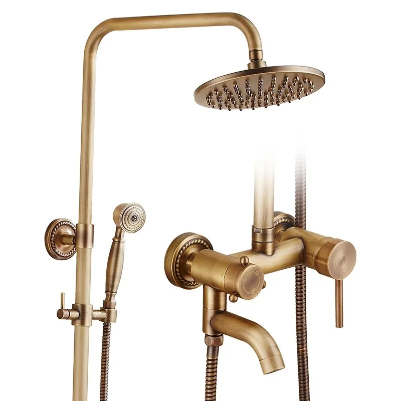 

Gold Termostatic Shower System Grohe Wall Mount Stainless Steel Shower System Torneiras Do Banheiro Bathroom Accessories BD50SS