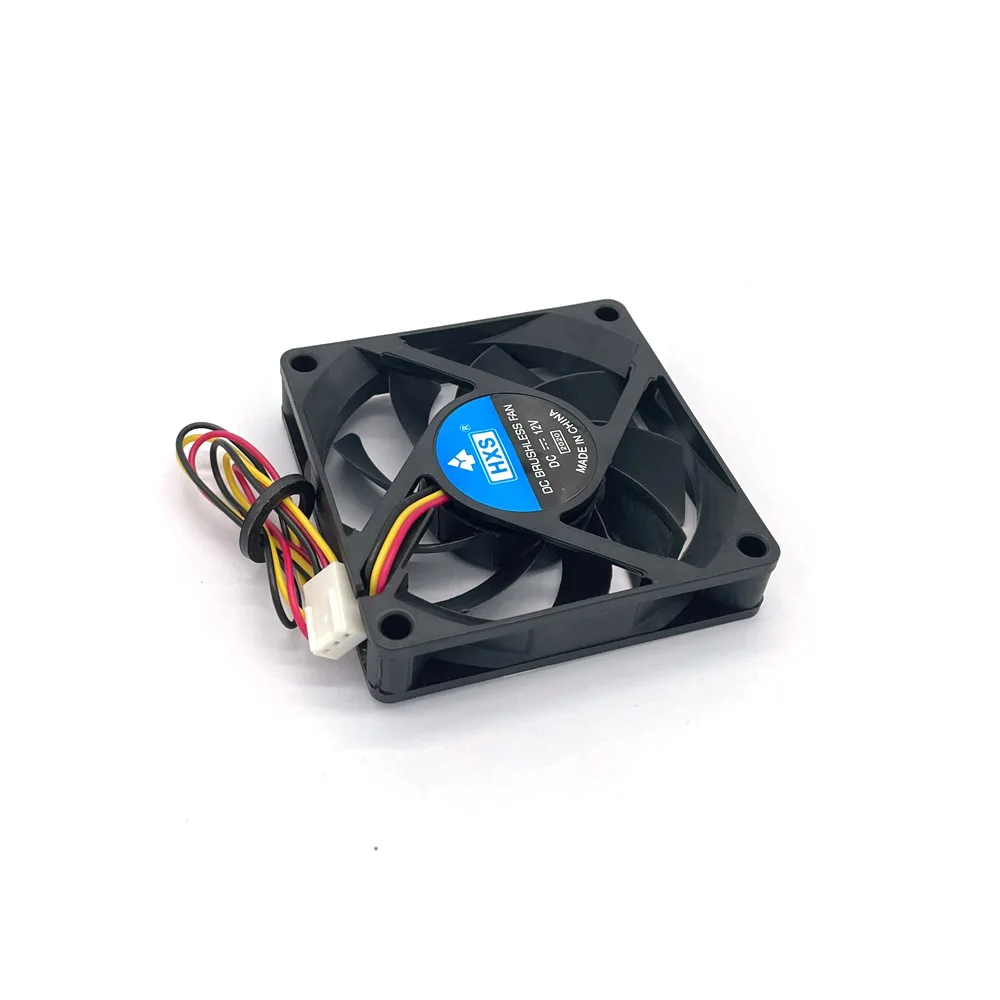 Вентилятор охлаждения процессора с шариковым подшипником 12 В 3pin 7 см 70 мм 70*70*15 70x15
