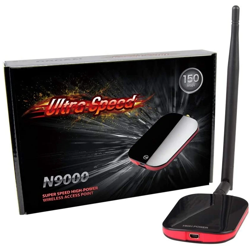 

N9000 Wireless Wifi Adapter Ralink 3070 High Power Network Card Free Internet Long Range Wifi Antenna USB Adapter 150Mbps Wifi D