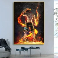 one piece canvas painting japanese anime characters luffy poster print wall art prints home bedroom wall picture decorative mura
