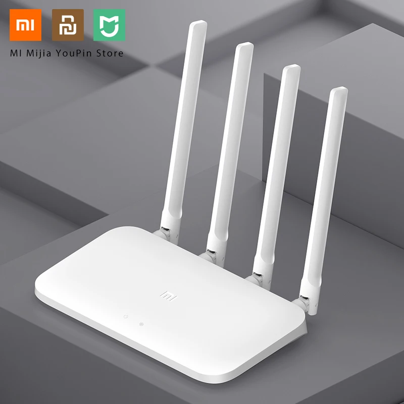 Xiaomi Mi 4A маршрутизатор двухдиапазонный 2,4 ГГц 5 ГГц AC 4 антенны поддержка WPA 4A 64 Мб дистанционное управление с помощью приложения