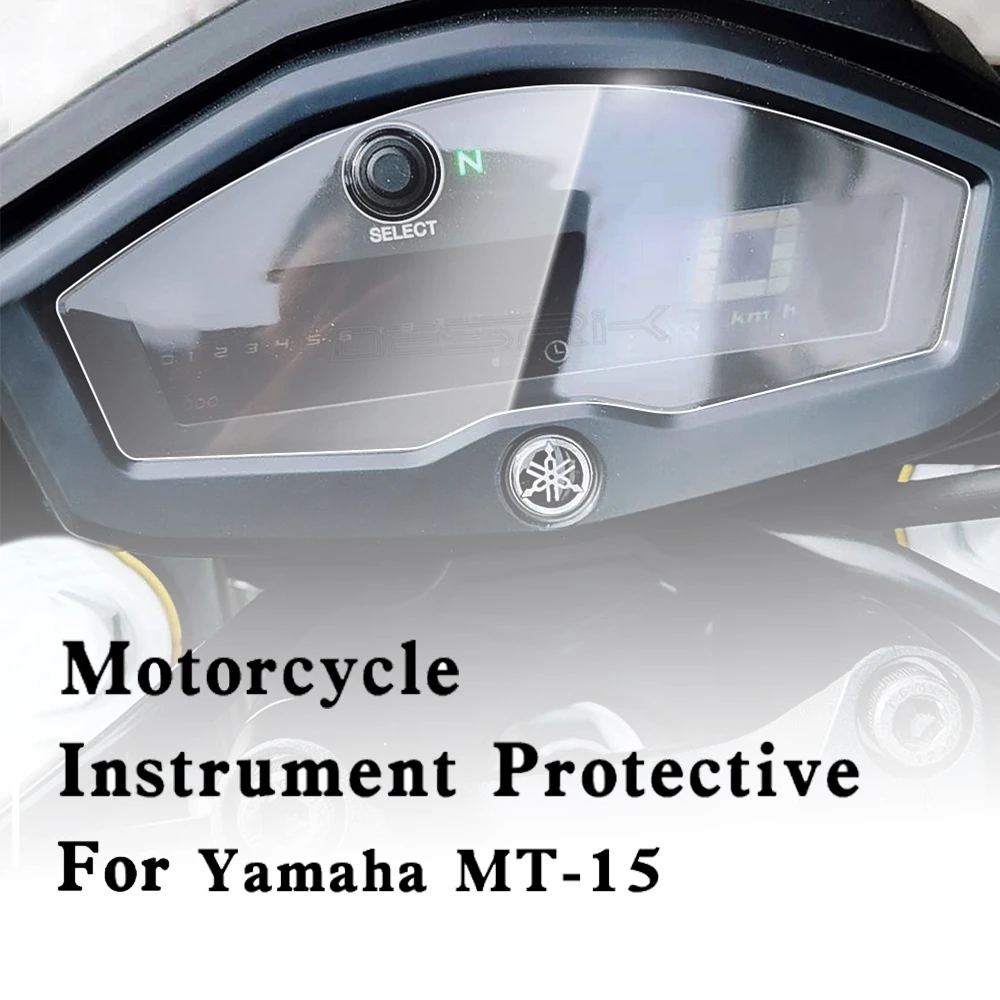 

For Yamaha MT-15 MT15 M-SLAZ150 SLAZ150 150 2016 Motorcycle Speedometer Cluster Scratch Protection Film Screen Protector