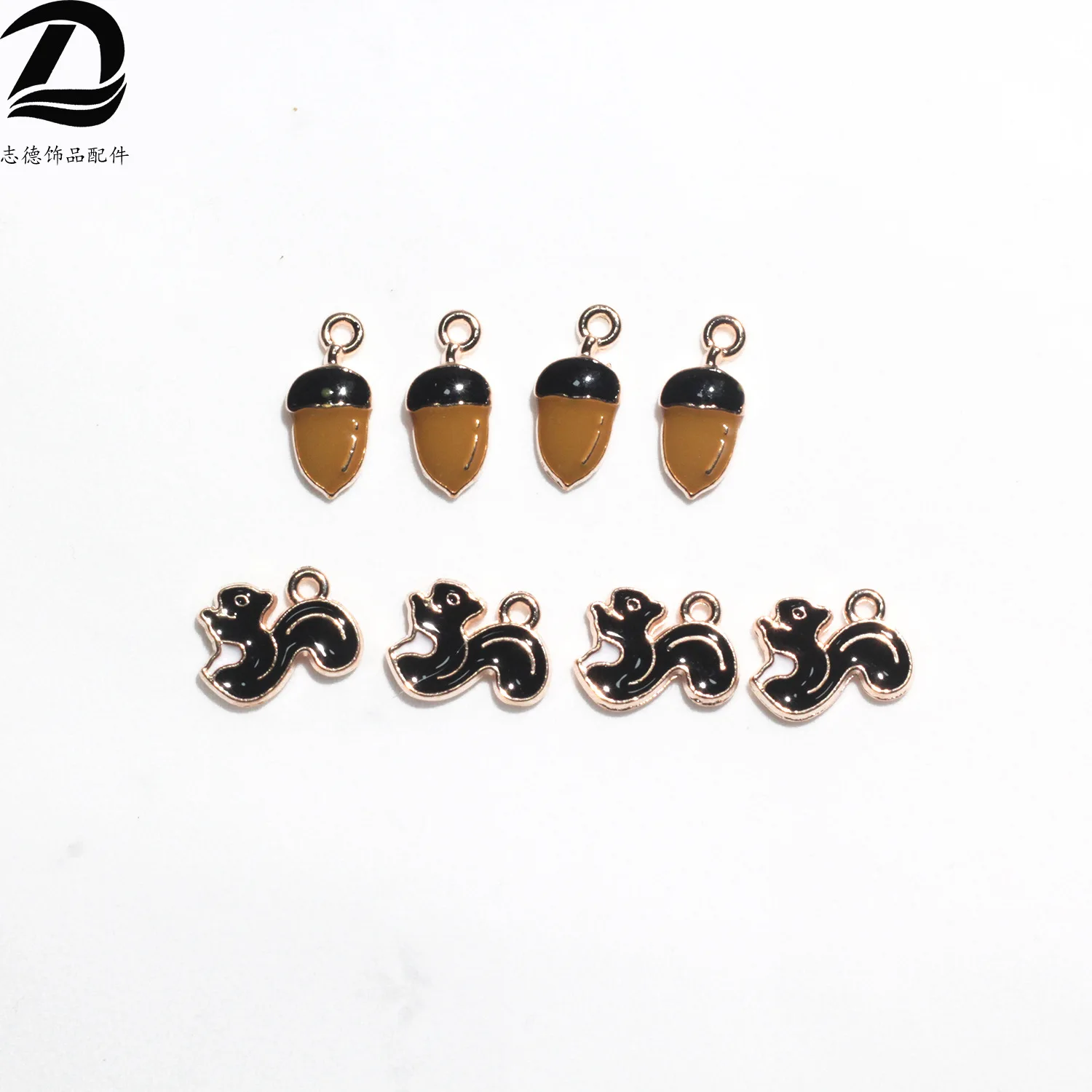 2020 белка сосновые орехи каплевидное масло аксессуары для украшения из сплава