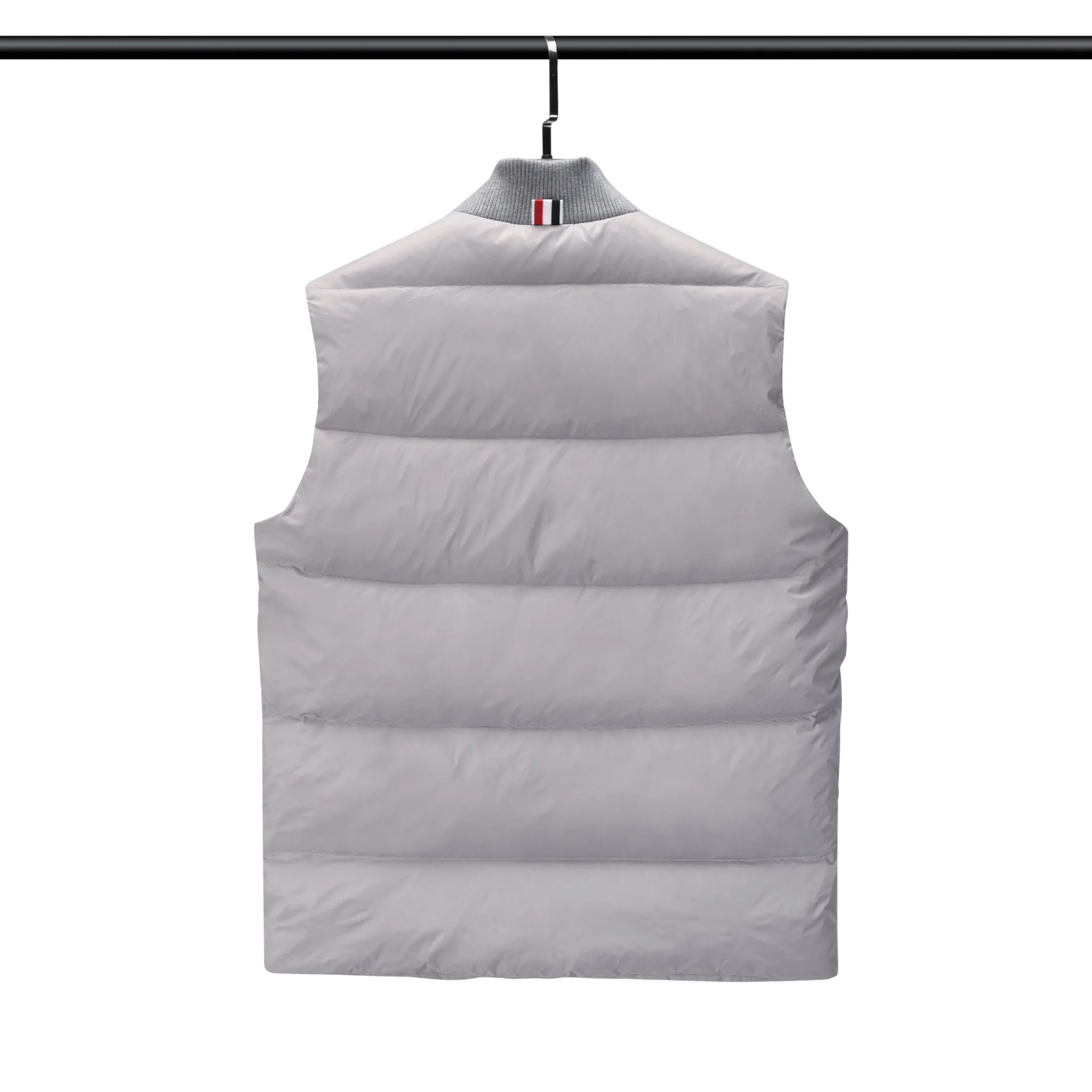 THOM BRUN's new Grey duck down TB down vest men's and women's daily casual down jacket