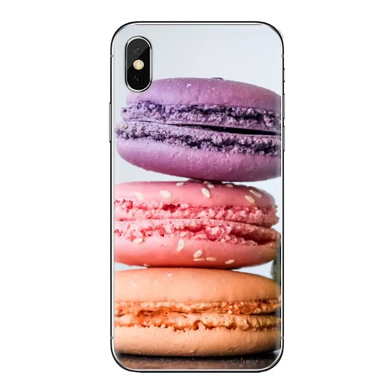 Прозрачный чехол из термополиуретана с кожного покрова обои еда мгновенной