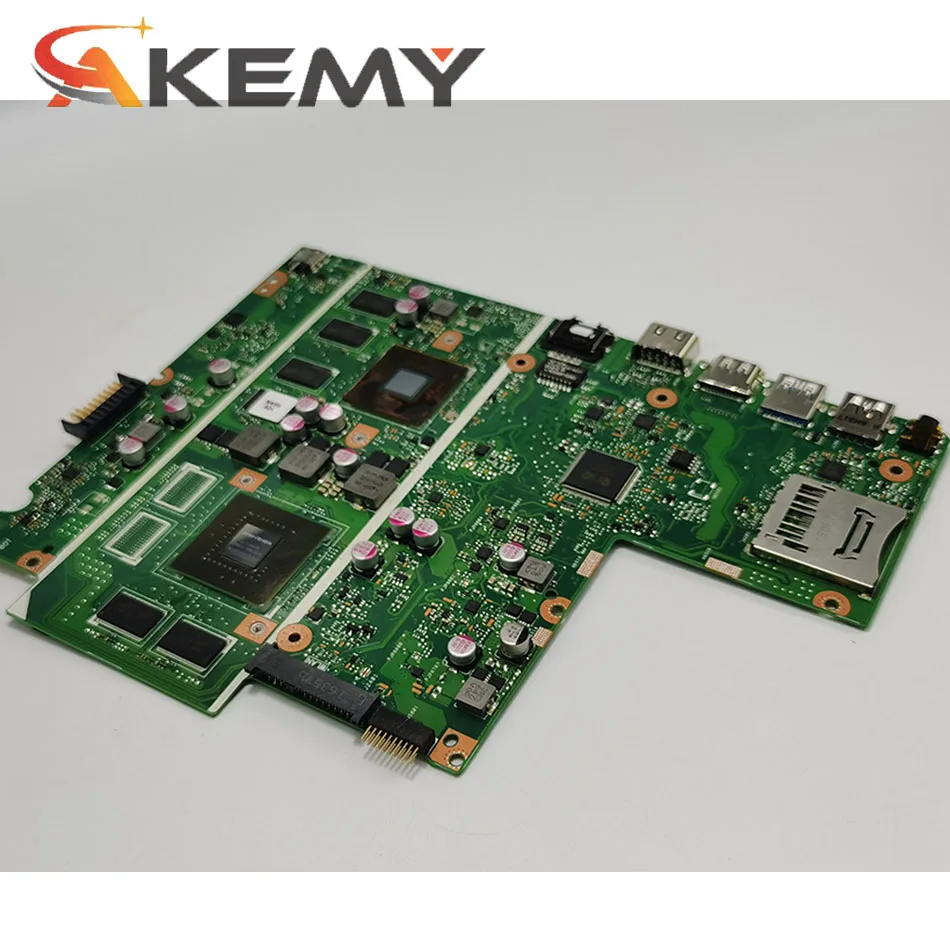 X541SC материнская плата N3160/N3710 4 ядра процессор Гб RAM REV2.0 для For Asus X541S ноутбука Тест
