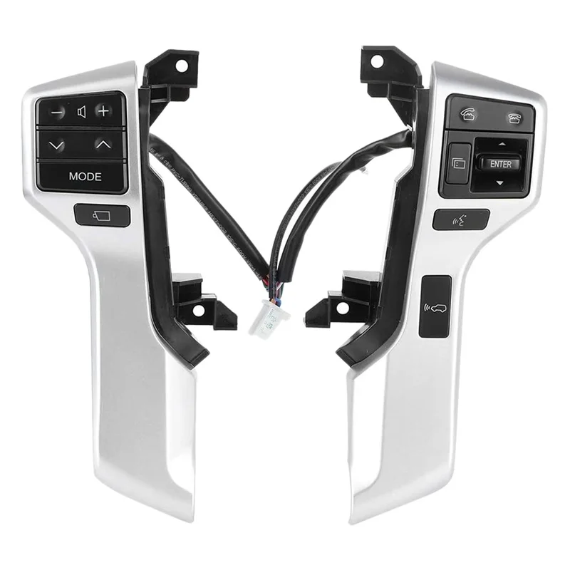 Car Multi-Function Steering Wheel Control Switch for Toyota Land Cruiser Prado 2010-2013 84250-60180 | Автомобили и мотоциклы