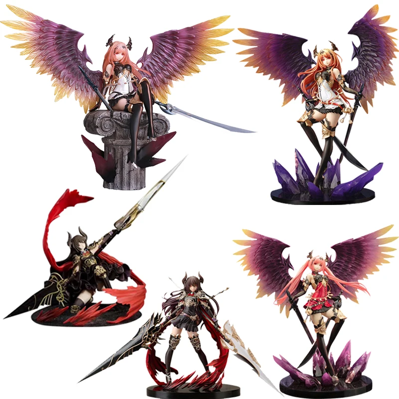 Экшн фигурка из игры Rage of Bahamut Cerberus Темный ангел Оливье темный драгоон Форте ПВХ
