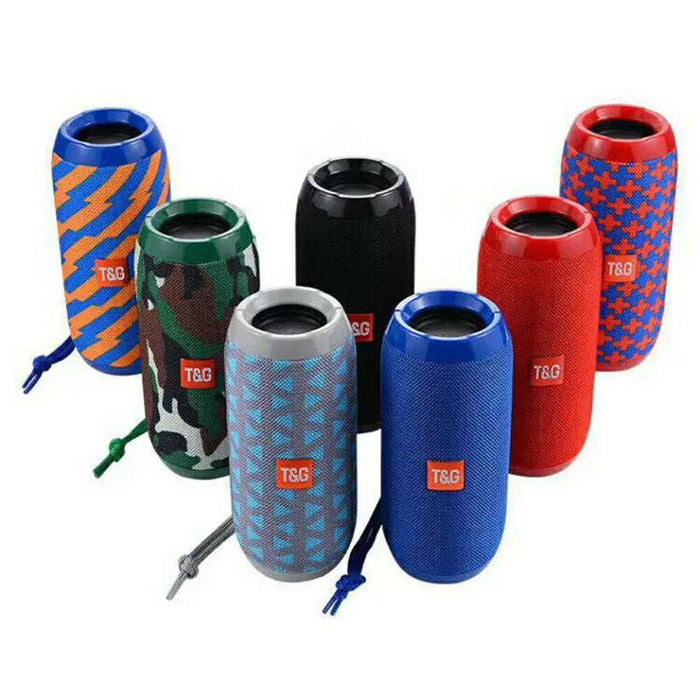 Portable Bluetooth-compatible Wireless Speaker Outdoor Sports Waterproof Support USB/TF/FM Radio Aux Input | Электроника