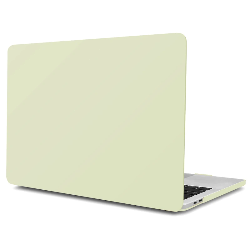 Cream Yellow Сумка для ноутбука для нового Macbook Air 13 Чехол PC чехол для MacBook air 1" 13 дюймов retina дисплей A1932 матовый чехол - Цвет: Cream Yellow