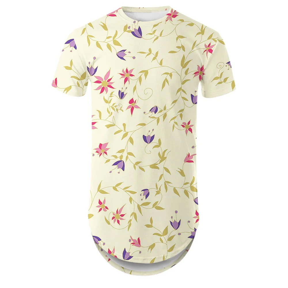 

Cloudstyle Longline T Shirt Men Summer New O Neck Short Sleeve Extra Long Pullovers Hip Hop Casual Tops Shirts Tees