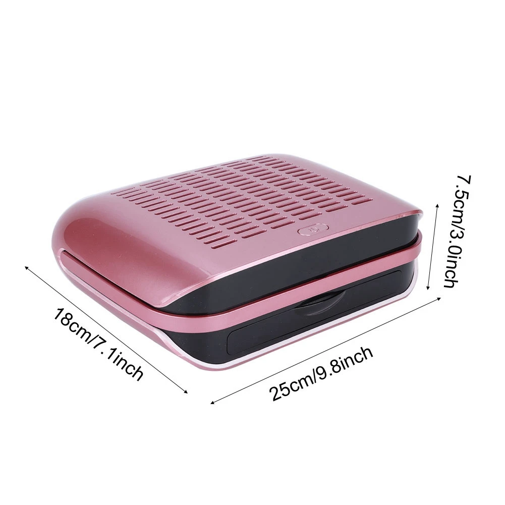 68 Вт ногтей пылесборник вентилятор пылесос машинка для маникюра с фильтром