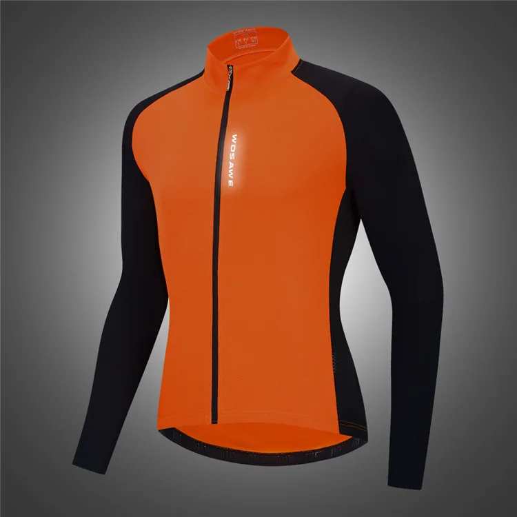WOSAWE новинка мужские и женские велосипедные рубашки с длинным рукавом джерси
