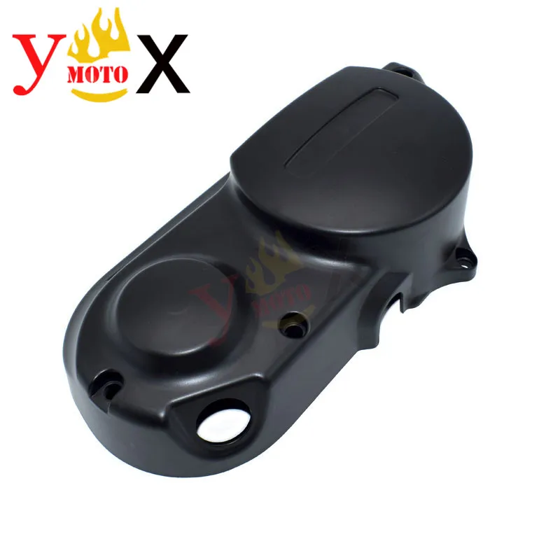Черная крышка сцепления двигателя из АБС пластика для мотоцикла защитная