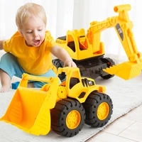 baby classic simulation large engineering suit car fall resistance toy excavator model bulldozer drilling truck gift for boy new