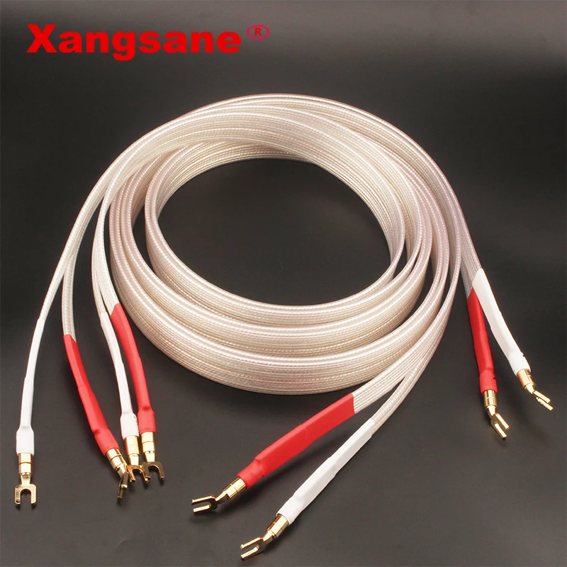 Xangsane fever grade OCC посеребренный Акустический кабель hifi микро космический аудио