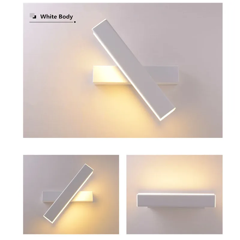 Купи Nordic Desing Long Wall Lamp Modern Led Wall light For Living Room Bedroom LED Bedside Lamp Home Decor Wall Sconces Lights Lamps за 1,379 рублей в магазине AliExpress