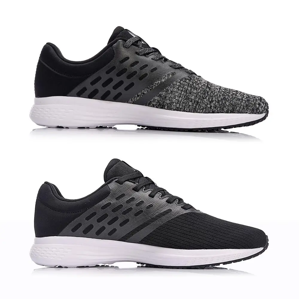 Мужская беговая Обувь Li Ning спортивная обувь с мягкой подкладкой из пряжи дышащие