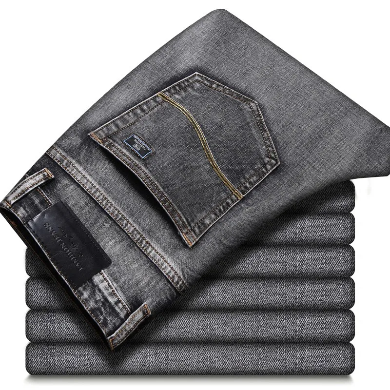

Men Classic Jeans Jean Homme Pantalones Hombre Men Mannen Soft Black Biker Masculino Denim Overalls Mens Pants