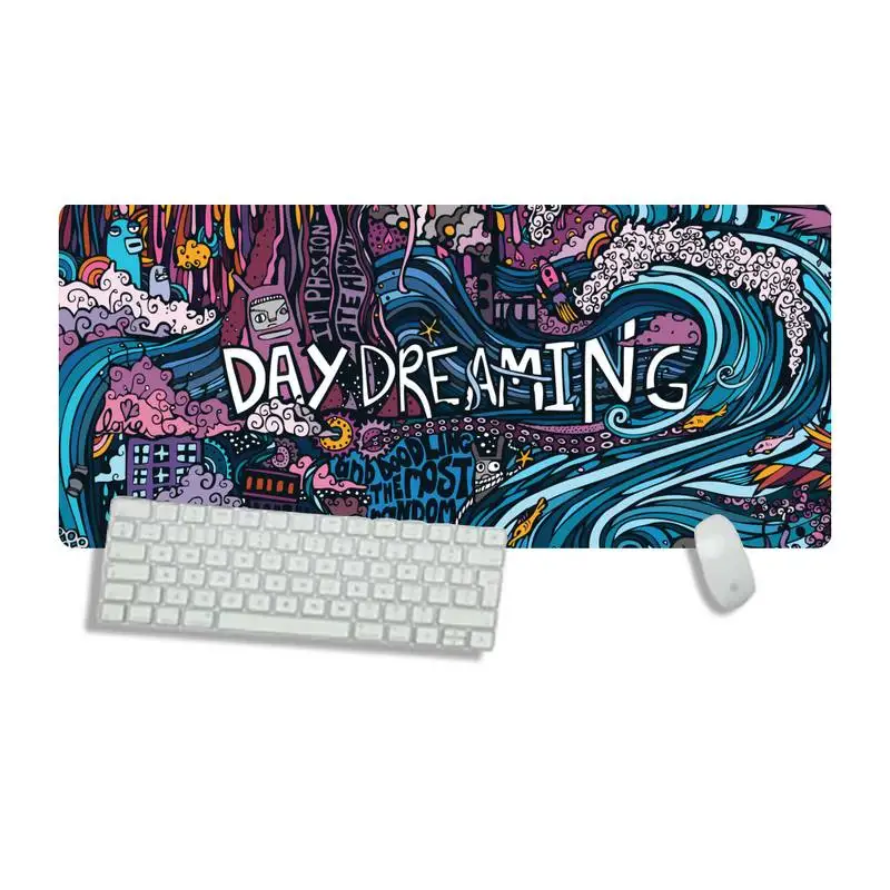 

Graffiti Laptop Gaming Mice Mousepad Desk Table Protect Game Office Work Mouse Mat pad Non-slip Laptop Cushion