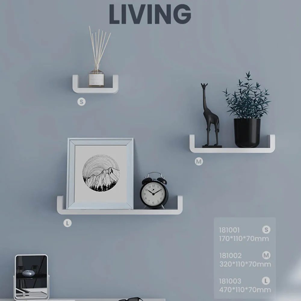 Настенная полка для ванной комнаты черный аксессуары душевой кабины стойка