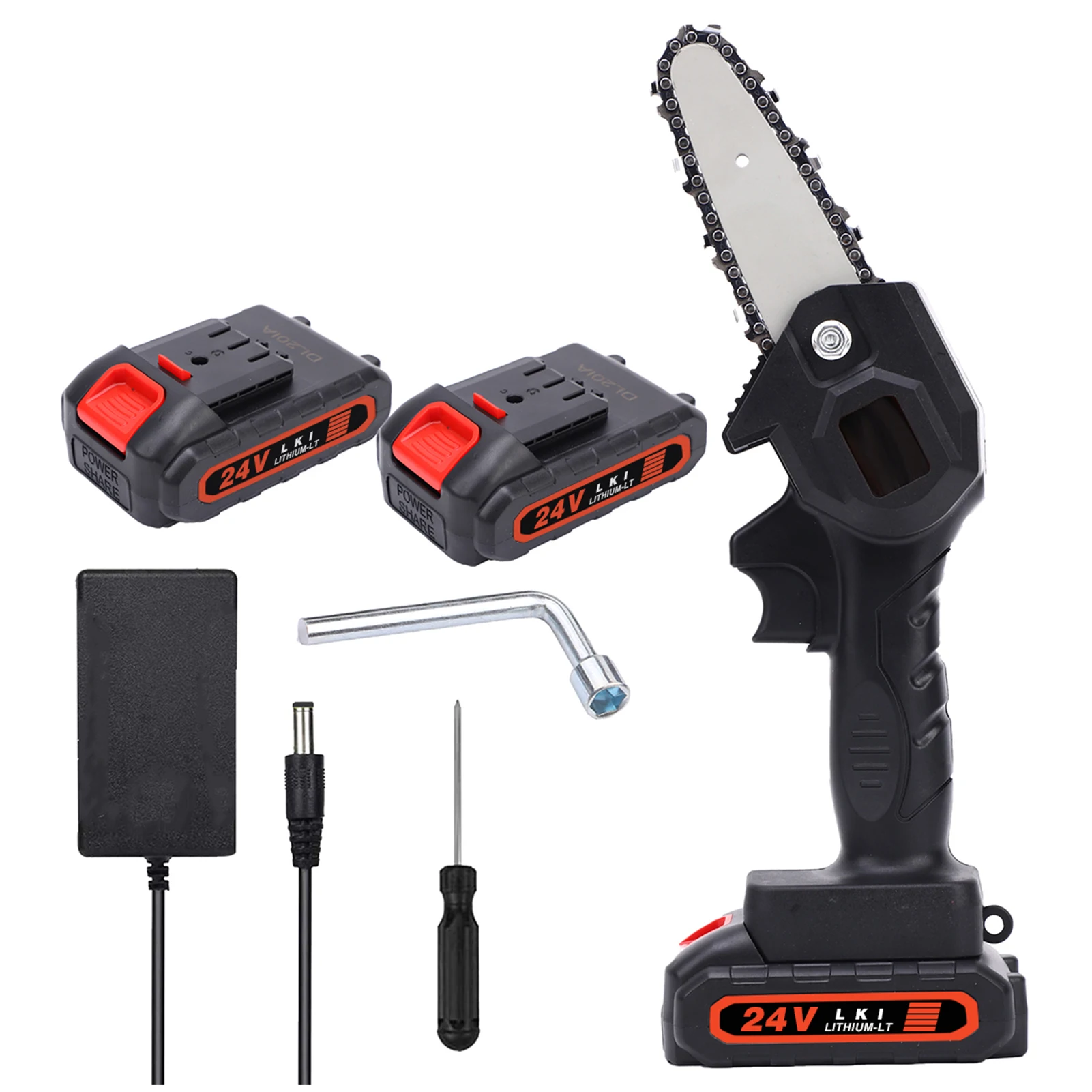 4 дюйма мини-бензопила аккумуляторная электрическая обрезная пила Портативный с