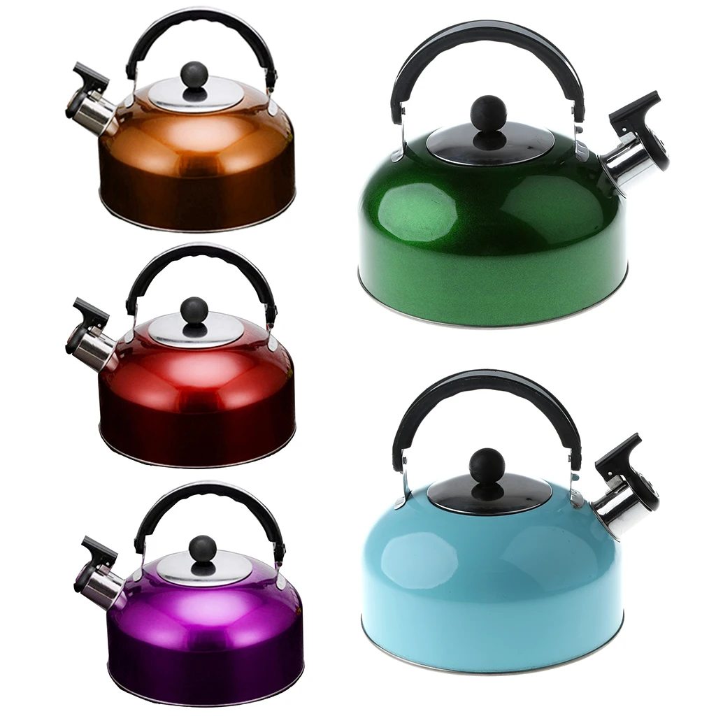 

Camping Whistling Kettle Hob Kettles Tea Water Tea Teaware Cookware Teapot