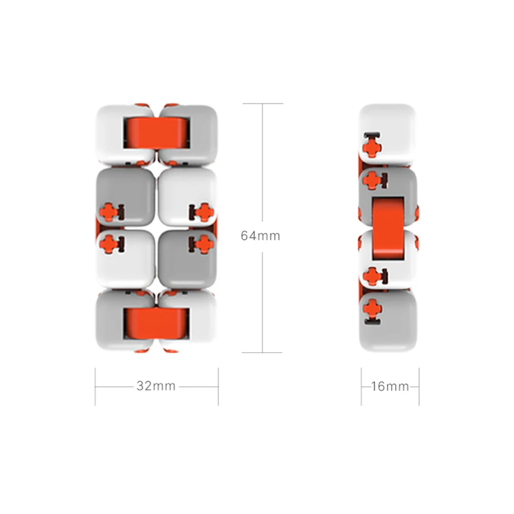 Новый оригинальный Xiao mi tu Finger Cube кирпич строительный блок Спиннер