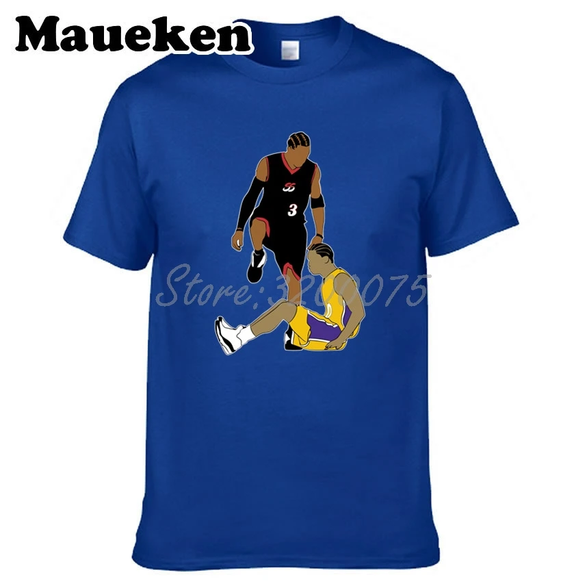 Мужская футболка The Answer Allen Iverson 3 Span Tyronn Lue одежда футболка мужская футболка с круглым вырезом W19102315 - Цвет: 7