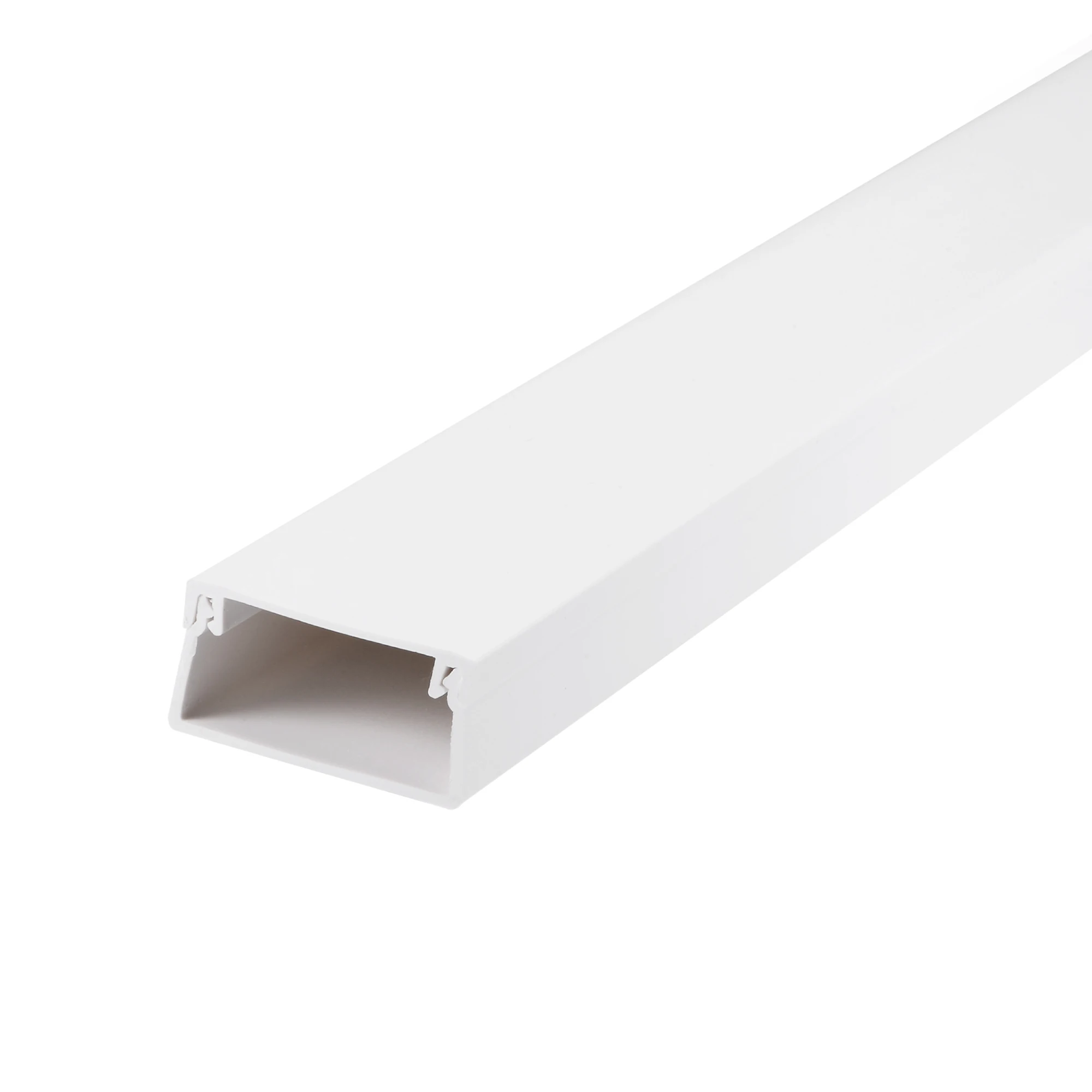 

Uxcell Cable Raceway Cord Cover 15.7"Lx1.5"Wx0.7"H Wire Hider Channel for Hiding TV Wires, Computer Cables on Wall 3 Pack
