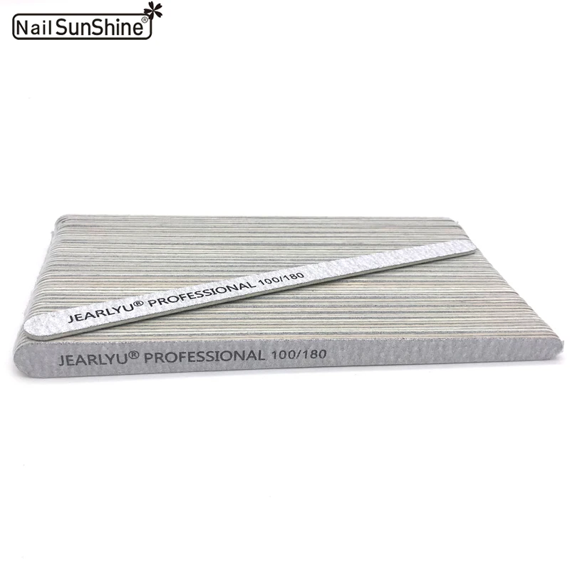 Профессиональный полировальный блок для ногтей пилка 100/180 50 шт./лот|Пилки и
