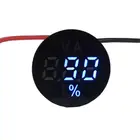 Цифровой индикатор напряжения батареи 23 проводов постоянного тока 0-150 в 12 В24 В60 в96 в, тестер литиевых свинцово-кислотных аккумуляторов