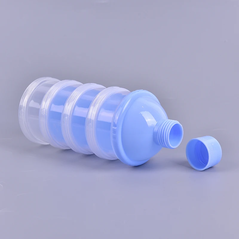 

Baby Kids 3/4 Grids Milk Powder Container Infant Feeding Storage Box Portable Formula Dispenser Newborn Baby Food Container