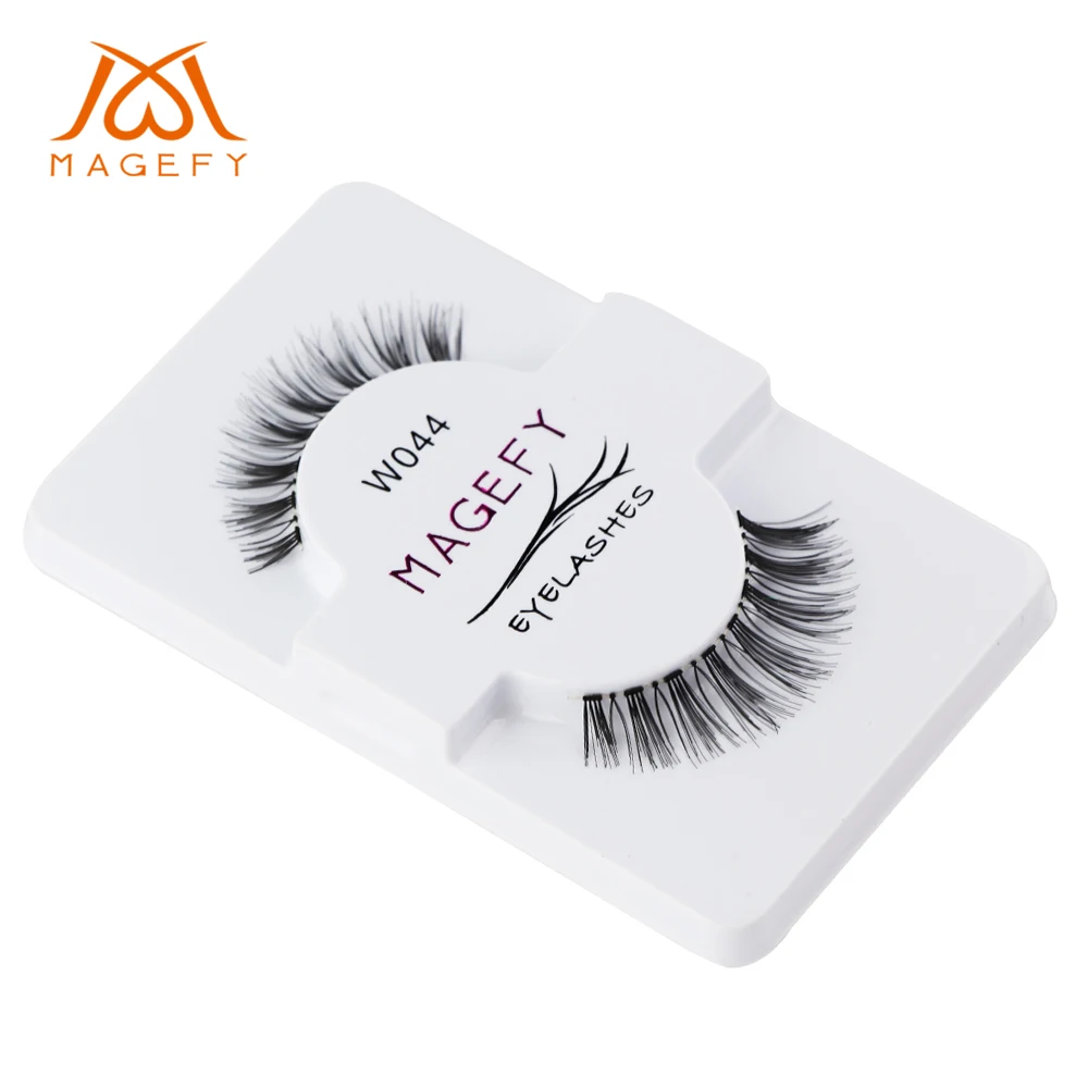 Ресницы 3D из натурального шелка ручной работы искусственные ресницы|Накладные