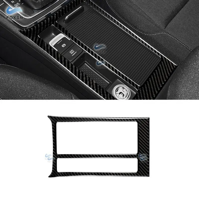 Для VW Golf 7 MK7 VII 2013 2014 2015 2016 2017 держатель стакана для воды из углеродного волокна