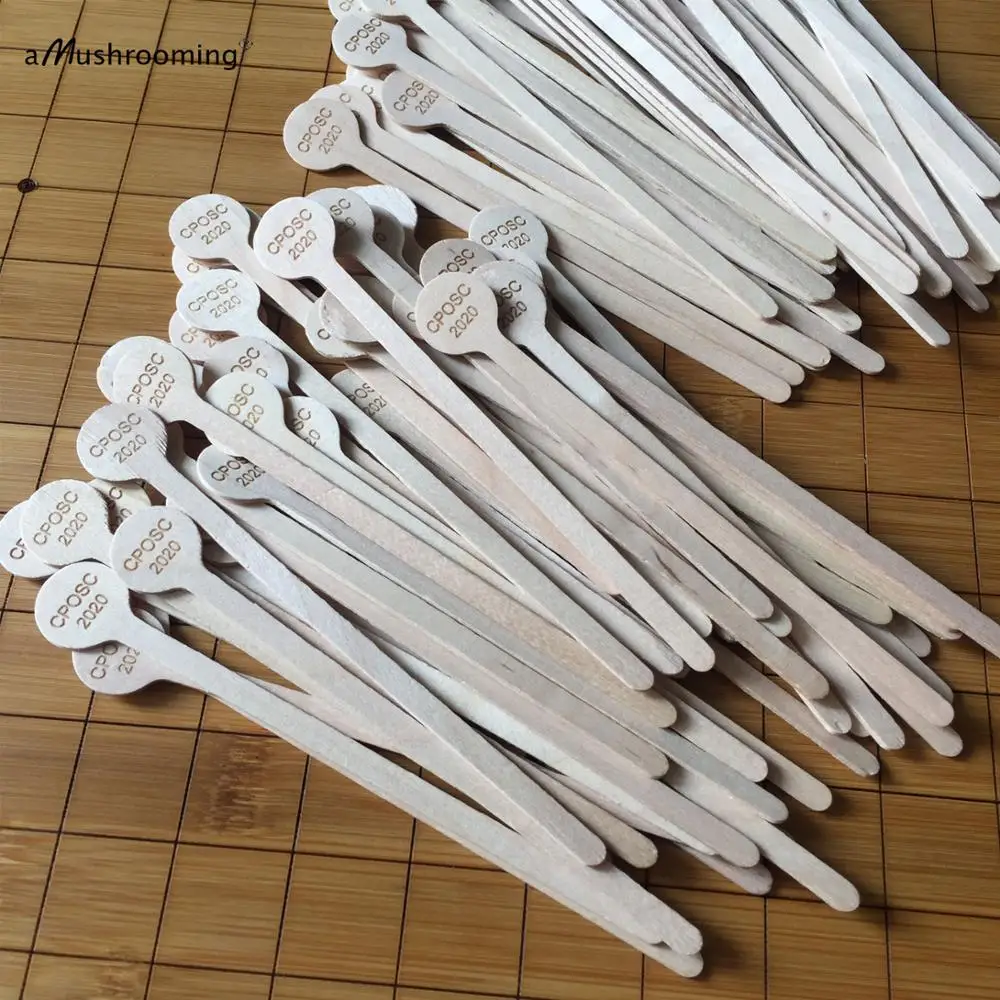 Персонализированные круглые деревянные шриры Коктейльные перемешивающие