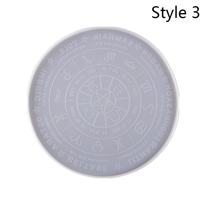 1 шт. из хрустальной эпоксидной прессформу смолы созвездие компас Таро Гадания и