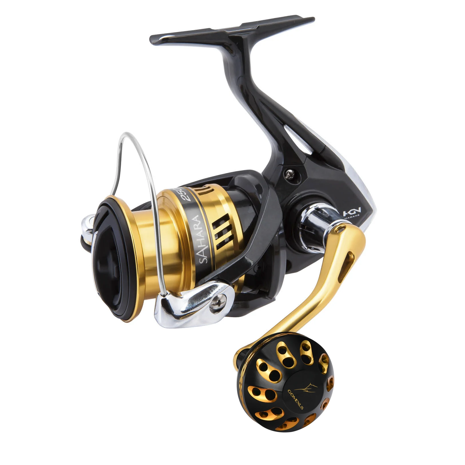 Gomexus ручка для катушки для Shimano AX FX IX Soare BB Sienna Nexave FD FE Daiwa развертки огонь 1000 2000 2500 3000 катушка 35 мм сверло