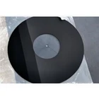 Хорошее качество черный, белый цвет 12 дюймов толщиной 3 мм, акриловые запись коврик анти-статический LP виниловый коврик слипмат для проигрывателя аксессуар Граммофон