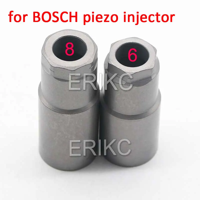 

Diesel Injector Nozzle Cap Nut 8 and 6 Angle Diesel Injector Nozzle Caps Accessory Solenoid Nut for Bosch Piezo Injection