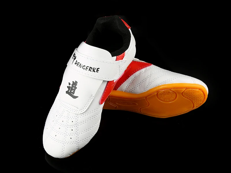 Дышащие детские туфли для тхэквондо обувь боевых искусств карате кунг фу белая