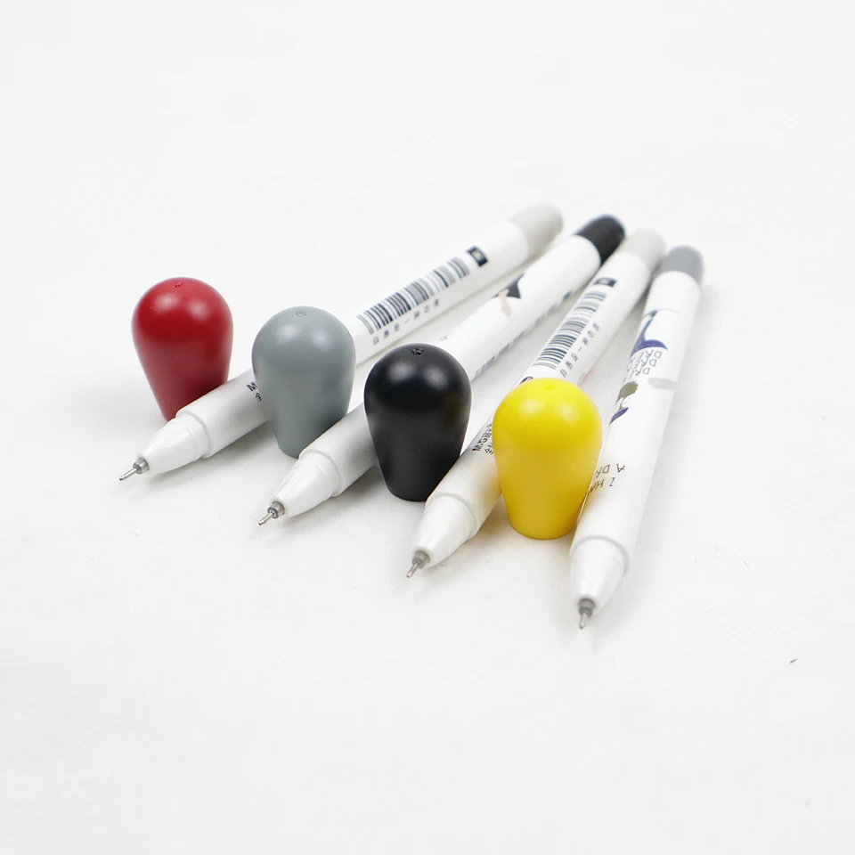 Ручка гелевая компактная для письма 0 38 мм 4 шт./лот | Канцтовары офиса и дома