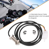 motorcycle speedometer replacement kit durable digital odometer sensor cable universal for motorcycle atv