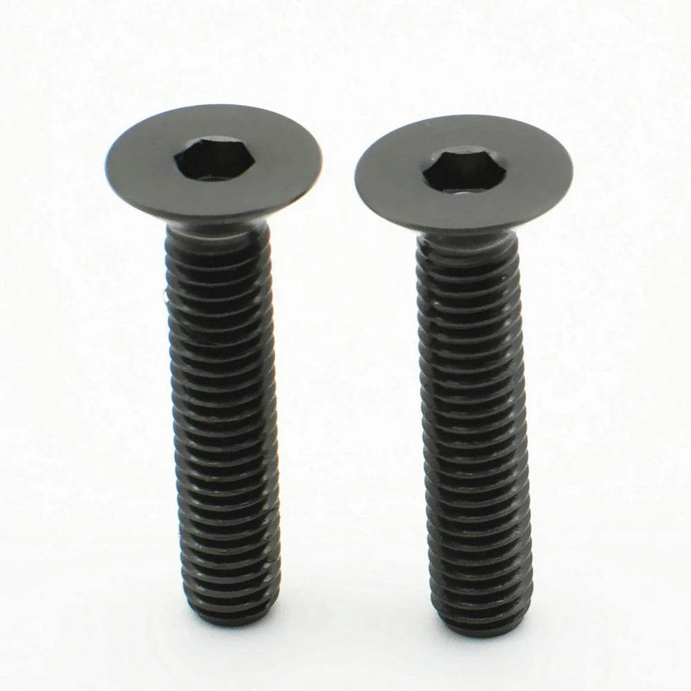 Титановые болты M6x25/30/35/40 мм болт M6 Ti потайная плоская головка шестигранные винты