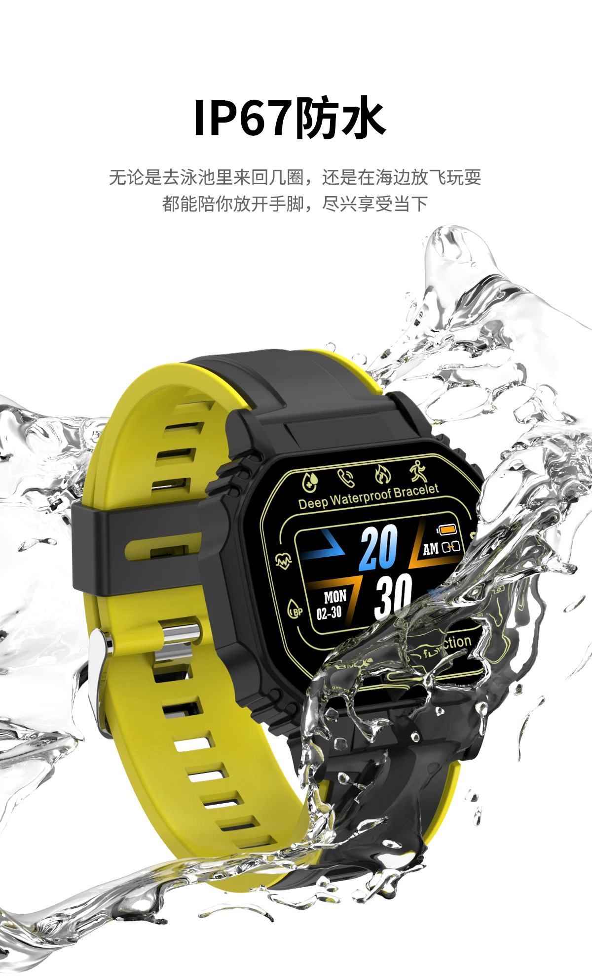 

2021 B2 Men Smart Watch Man Fitness Bracelet Bluetooth Call Smartwatch Sport Smart Watch With Sim Card For Android IOS