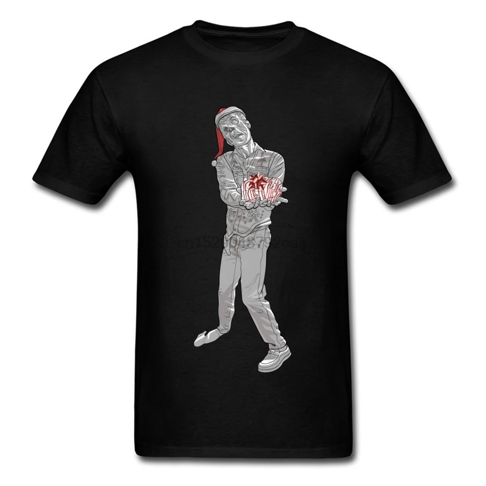 Рождественские футболки с принтом зомби мужские счастливого Нового года 100%